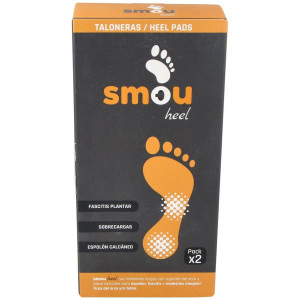 Smou Heel Talonera Larga Fascitis Y Espolón 39/40/41 1 Par