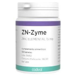 Codival Zn-Zyme 15Mg 100Comp