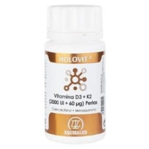 Holovit Vitamina D3 2.000Ui + K2 60Μg 50 Perlas