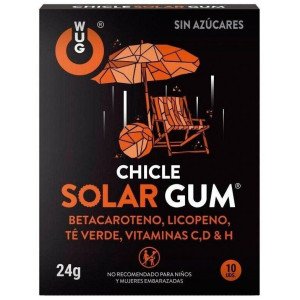 Wugum Chicle Solar Es 10 Unidades