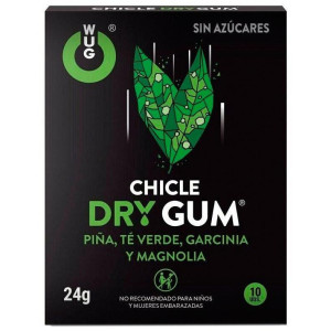 Wug Chicle Diet Gum Para Controlar El Apetito 10 Unidades.
