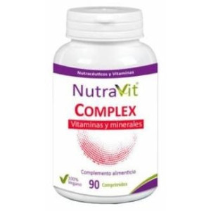 Nutravit Complex Vitaminas Y Minerales 90Comp.