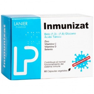 Lanier Pharma Inmunizat Suplemento Inmunológico 60 Cápsulas Vegetarianas