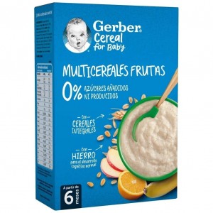 Gerber Multicererales Con Fruta, 270 G