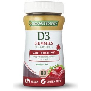 Vitamina D3 1000 Ui 60 Gummies