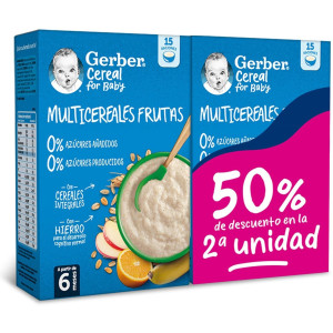 Nestlé Gerber Multicereales Fruta 270G