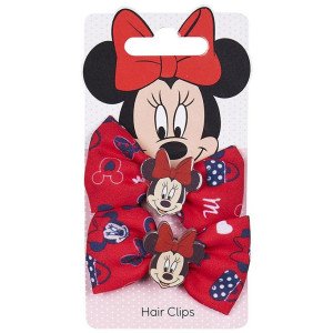 Clips Lazo Disney Minnie 7,4 X 12 X 2 Cm 2 U