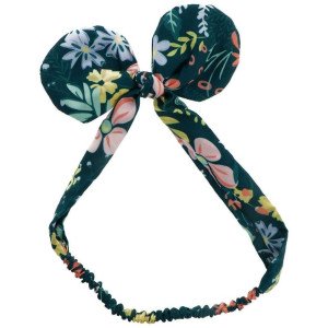 Cinta Elástica Estampado De Flores Con Lazo 1 U