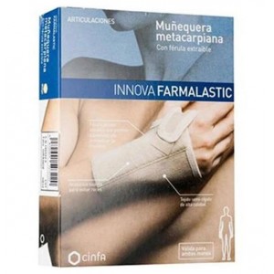 Muñequera Metacarpiana - Farmalastic Innova Ferula (1 Unidad Talla Grande)