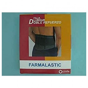 Faja Lumbar - Farmalastic Doble Refuerzo (Talla 1)