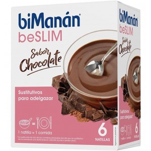Bimanan Beslim Sustitutivo Natilla (6 Sobres 50 G Sabor Chocolate)