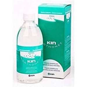 Kin Orthonet Desincrustante Semanal - Limpieza Protesis Dental (500 Ml)