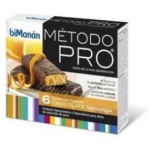 Bimanan Befit Proteina (6 Barritas 27 G Sabor Chocolate Naranja)