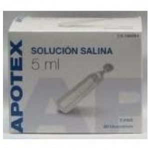 Apotex Solución Estéril Salina Fisiológica, 30 Monodosis 5 Ml. - Apotex