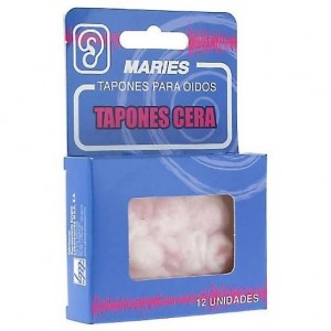 Tapones Oido Maries Cera 12 Und
