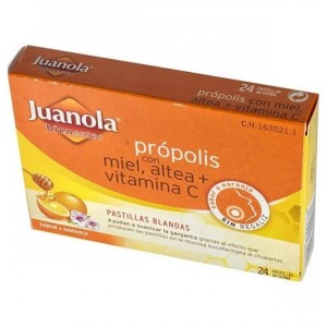 Juanola Propolis Pastillas Naranja (24 Pastillas)