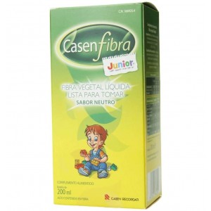 Casenfibra Junior - Fibra Vegetal Liquida (1 Envase 200 Ml)
