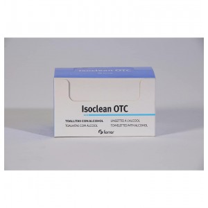 Isoclean Otc Toallitas - Alcohol Isopropilico Al 70% (50 Toallitas)