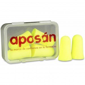 Aposán Tapones Oídos Espuma Poliuretano 4Uds