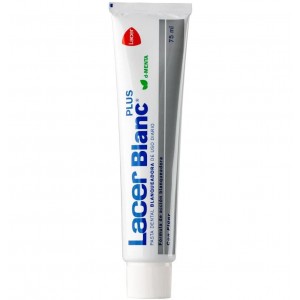 Lacerblanc Plus Blanqueadora Uso Diario - Pasta Dental (1 Envase 75 Ml Sabor D-Menta)