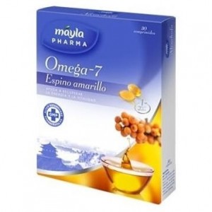 Máyla Pharma Omega 7 Espino Amarillo, 30 Cápsulas