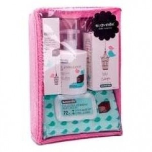 Suavinex Canastilla Cosmética Rosa, 1 Ud