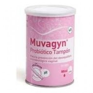 Muvagyn® Probiótico Tampón Mini Con Aplicador 9Uds