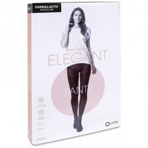 Farmalastic Novum Elegant Panty Compresión Ligera Color Marino Talla 3, 1 Ud