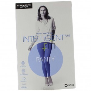 Farmalastic Novum Intelligent Panty Compresión Normal Caviar Talla 3, 1 Ud