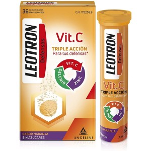 Leotron Vitamina C (36 Comprimidos Efervescentes)