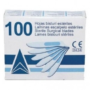 Hojas Bisturi Corysan Esteril N.23 100 U
