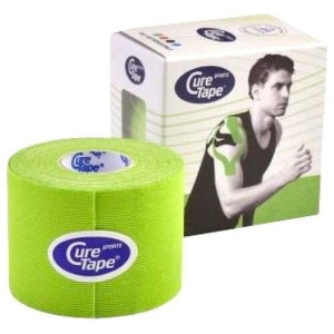 Cure Tape Sports Verde Vendaje Neuromusc(5Cm X 5M)
