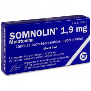 Kern Somnolin Melatonina + Menta 1.9 Mg 30 Laminas Bucodispersab