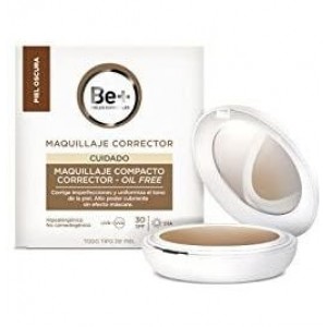 Be+ Maquillaje Compacto Corrector Oil Free Spf30 (1 Envase 10 G Piel Oscura)