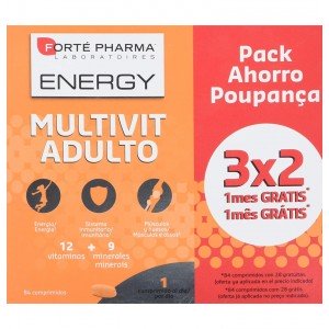 Multivit Adulto (84 Comprimidos Masticables)