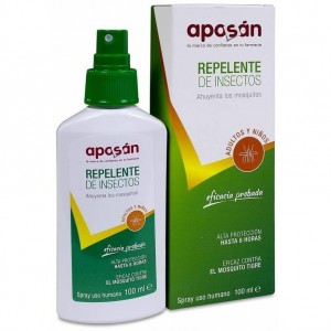 Aposán Repelente De Insectos Familar, 100 Ml