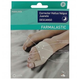 Corrector Juanete Descanso - Farmalastic Feet (Talla P)