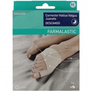 Corrector Juanete Descanso - Farmalastic Feet (Talla M)