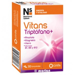 Ns Vitans Triptofano+ (30 Comprimidos)