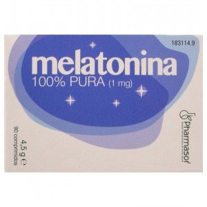 Melatonina 100% Pura (1 Mg 90 Comprimidos)