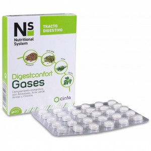 Ns Digestconfort Gases, 60 Comprimidos