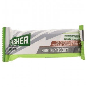 Finisher Barritas Energeticas - Chocolate Con Leche Y Pepitas (20 Barritas)