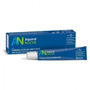 Aquoral Noche - Pomada Ocular Lubricante Esteril (1 Envase 5 G)