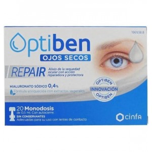 Optiben Ojos Secos Repair (20 Monodosis)