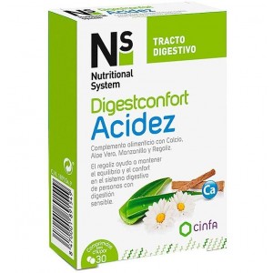 Ns Digestconfort Acidez (30 Comprimidos Para Chupar)