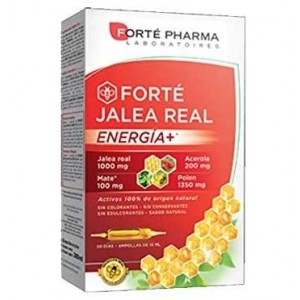 Forte Jalea Real Energia+ (20 Ampollas 15 Ml)
