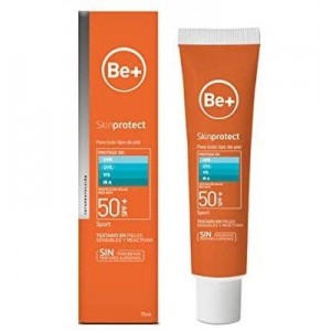 Be+ Skin Protect Gel Sport Spf50+ (1 Envase 75 Ml)