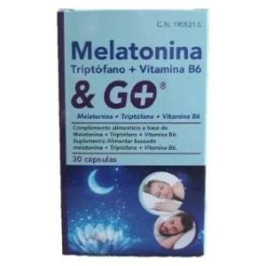 Pharma Y Go Melatonina + Triptofano + Vit. B6 30Caps