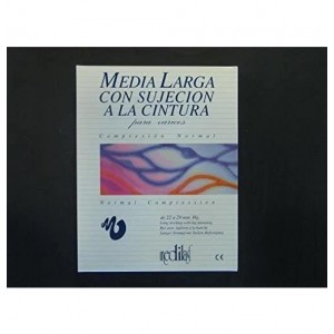 Media Larga Sujecioneccion Cintura Compresion Normal - Medilast (Derecha Talla Grande)