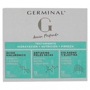 Germinal Acción Profunda Tratamiento Hidratación + Nutrición + Firmeza 36 Ampollas